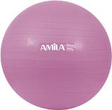 Μπάλα Γυμναστικής AMILA GYMBALL 65cm Ροζ Bulk