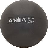 Μπάλα Γυμναστικής AMILA Pilates Ball 25cm Μαύρη