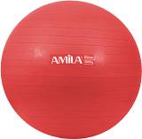 Μπάλα Γυμναστικής AMILA GYMBALL 65cm Κόκκινη