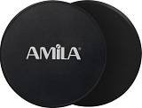 Δίσκοι Ολίσθησης Amila Gliding Pads Μαύρα