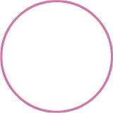 Χούλα-Χουπ HQ 60cm - Φ19mm - 230gr, Ροζ