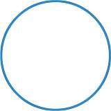 Χούλα-Χουπ HQ 60cm - Φ19mm - 230gr, Μπλε