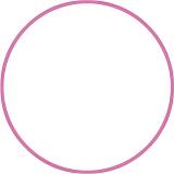 Χούλα Χουπ HQ 80cm - Φ19mm - 330gr, Ροζ