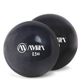 AMILA Palm Ball Two-Pack 0,5Kg Μαύρο