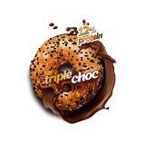 LIFE PRO FITFOOD Life Pro Fit Food Bagel Triple Choc 70 gr