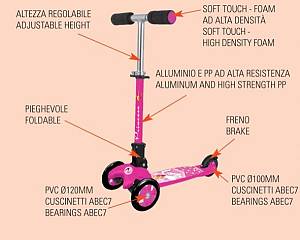 Πατίνι ADVENTURE KID PRINCESS SCOOTER - Nextreme