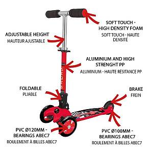 Πατίνι ADVENTURE KID GRAND PRIX SCOOTER - Nextreme