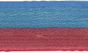 Δάπεδο Προστασίας EVA Διαμάντι 100x100cm 2,5cm Κόκκινο-Μπλε