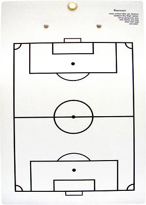 Ταμπλό Προπονητή Ποδοσφαίρου 24x40cm