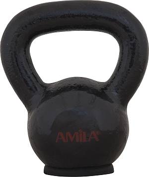 AMILA Kettlebell Cast Iron Rubber Base 6Kg