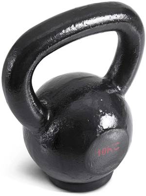 AMILA Kettlebell Cast Iron Rubber Base 10Kg