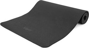 Στρώμα Yoga 8mm TPE Μαύρο/Γκρι