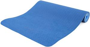 Στρώμα Yoga 6mm TPE Μπλε/Γαλάζιο