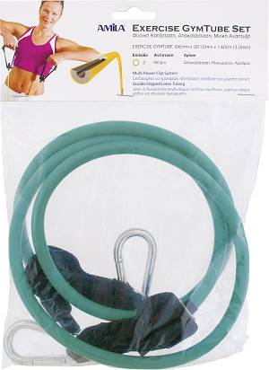 Λάστιχο Αντίστασης AMILA GymTube με Clip Light