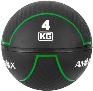Μπάλα AMILA Medicine Ball HQ Rubber 4Kg