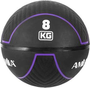 Μπάλα AMILA Medicine Ball HQ Rubber 8Kg