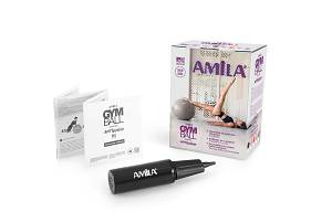 Μπάλα Γυμναστικής AMILA GYMBALL 55cm Ροζ
