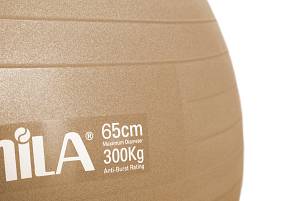Μπάλα Γυμναστικής AMILA GYMBALL 65cm Χρυσή