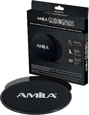 Δίσκοι Ολίσθησης Amila Gliding Pads Μαύρα
