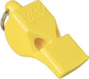 Σφυρίχτρα FOX40 Classic Safety Κίτρινη με Κορδόνι
