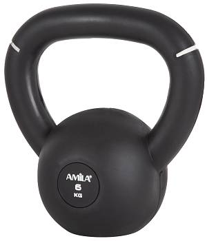 AMILA Kettlebell Original Rubber 6Kg