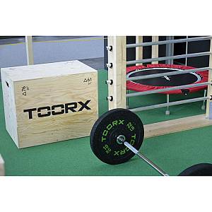 Ολυμπιακός Δίσκος Bumper Crumb 20kg 45cm Toorx