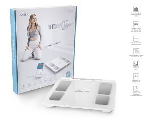 Ζυγαρία Smart με Λιπομέτρηση AMILA FITBODY 10 PRO