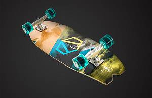 Surfskate / Skateboard FOREST 34  by Aztron®