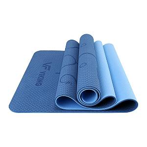 Viking Yoga / Pilates TPE Mat with  Body Line Printing