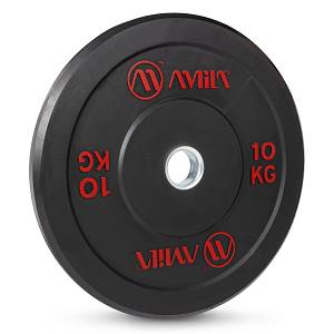 Δίσκος AMILA Black R Bumper Slim 50mm 10Kg