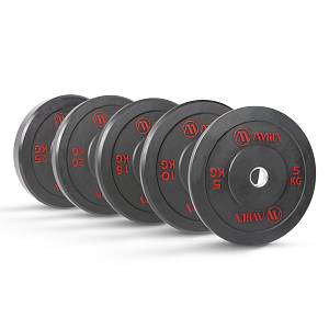 Δίσκος AMILA Black R Bumper Slim 50mm 15Kg