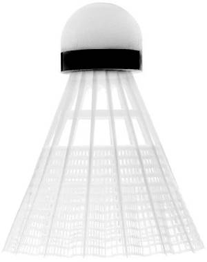 Μπαλάκια Badminton Προπόνησης Νάιλον, χαμηλής ταχύτητας (6 τμχ.)