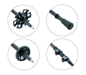 Μπαστούνι Trekking Pole Escape Endura Carbon