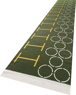 Χλοοτάπητας Sprint Track Game με Σχέδια Μήκους 10m Πράσινο