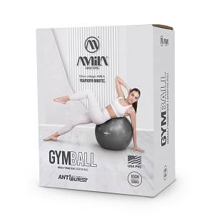 Μπάλα Γυμναστικής 65 cm - Ροζ