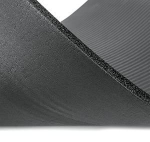 Στρώμα Γυμναστικής Plura NBR 100kg 183x60x1,5cm - Μαύρο