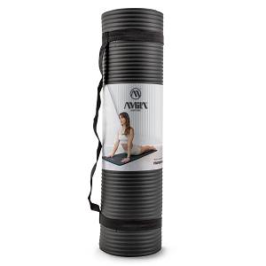 Στρώμα Γυμναστικής Plura NBR 100kg 183x60x1,5cm - Μαύρο