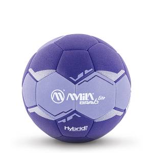 Μπάλα Handball Bravo Lite Νο1 - Μωβ / Βιολετί / Λευκό