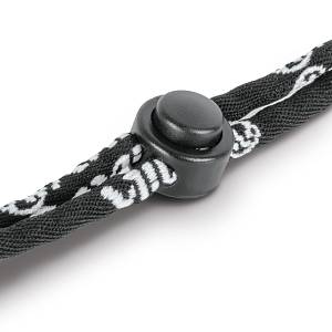 Κορδόνι Ασφαλείας Σφυρίχτρας Whistle Lanyard - Μαύρο