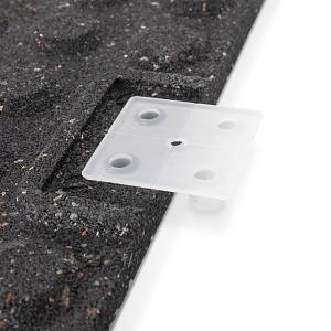 Επαγγελματικό Δάπεδο Γυμναστηρίου SBR|EPDM 50x50x2 cm 20%