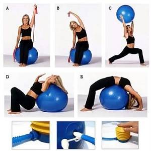 HEALTHY2DAY GYMNASTIC BALL