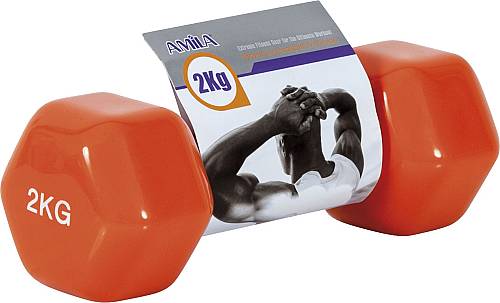 AMILA Vinyl Dumbbell 2Kg