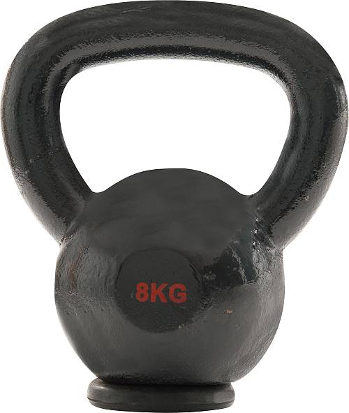 AMILA Kettlebell Cast Iron Rubber Base 8Kg
