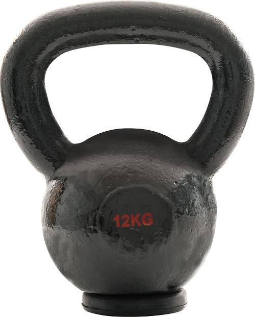 AMILA Kettlebell Cast Iron Rubber Base 12Kg