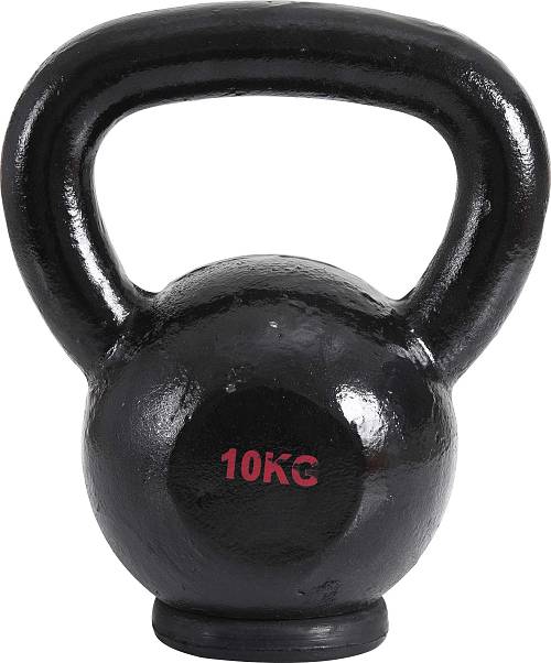 AMILA Kettlebell Cast Iron Rubber Base 10Kg