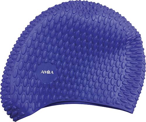 Σκουφάκι Κολύμβησης AMILA Long Hair Bubbles