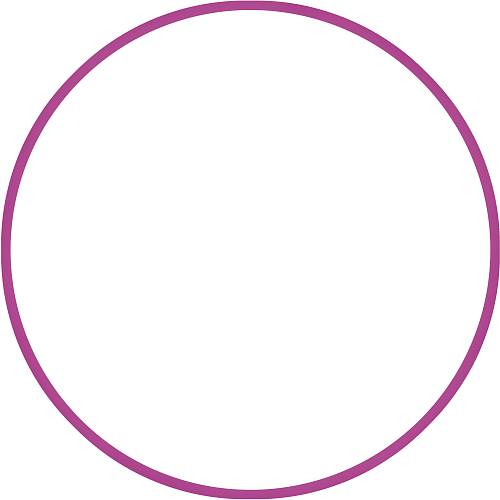 Χούλα-Χουπ 76cm - Φ18mm - 185gr, Φούξια