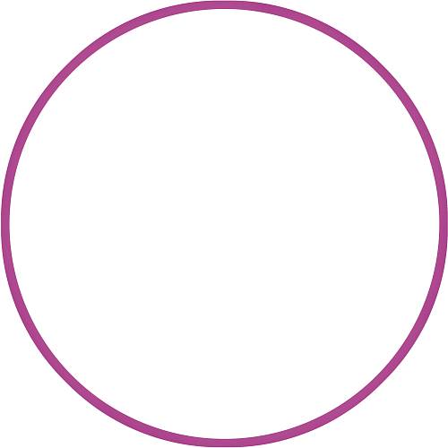 Χούλα-Χουπ 60cm - Φ18mm - 155gr, Φούξια