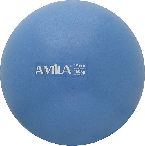 Μπάλα Γυμναστικής AMILA Pilates Ball 19 cm Μπλε