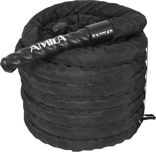 AMILA Battle Rope PVC Handles 15m